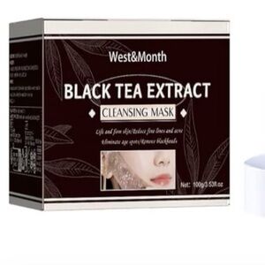 Black Tea Extract Cleansing Mask Lift Firm Remove Blackheads Sensitive Oil Skin